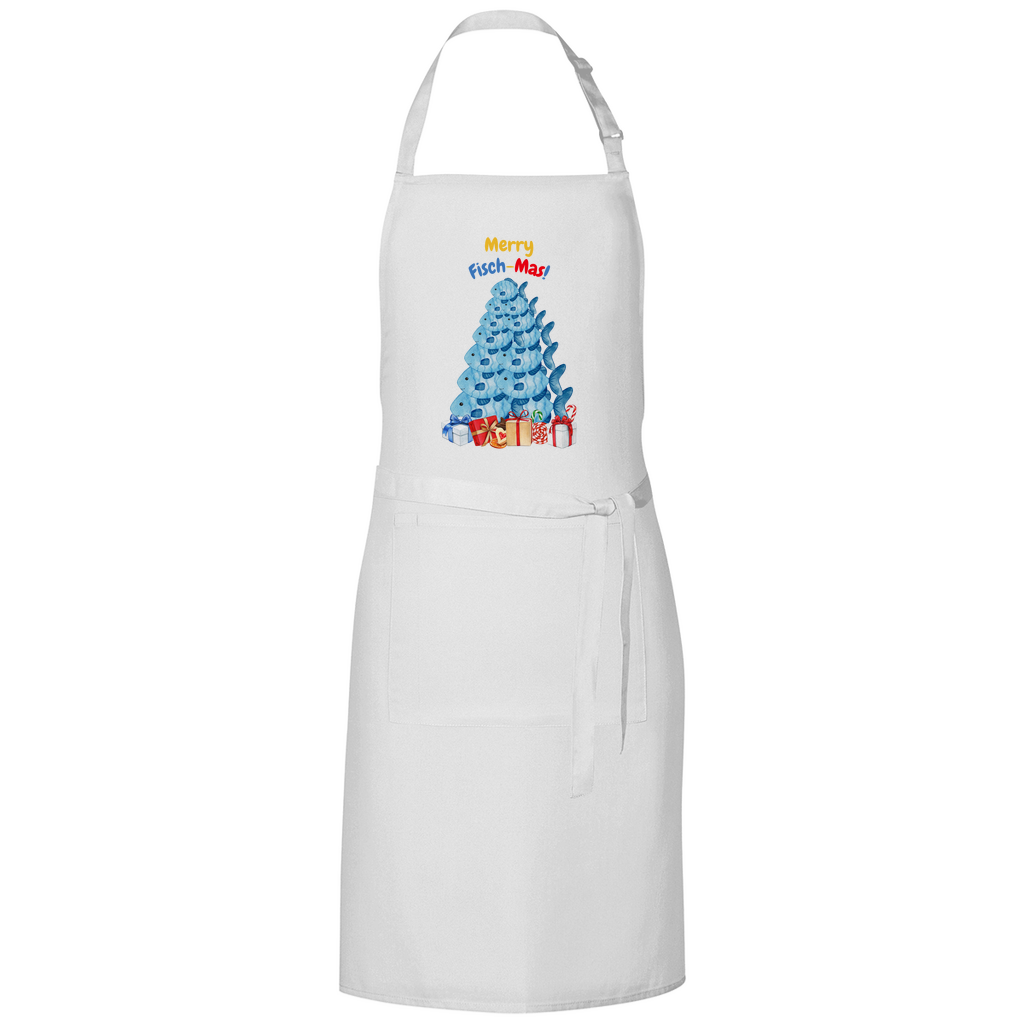 Merry Fisch-Mas - Grillschürze