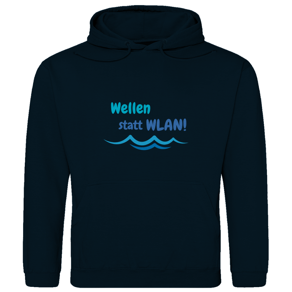 Wellen statt WLAN - Herren Hoodie