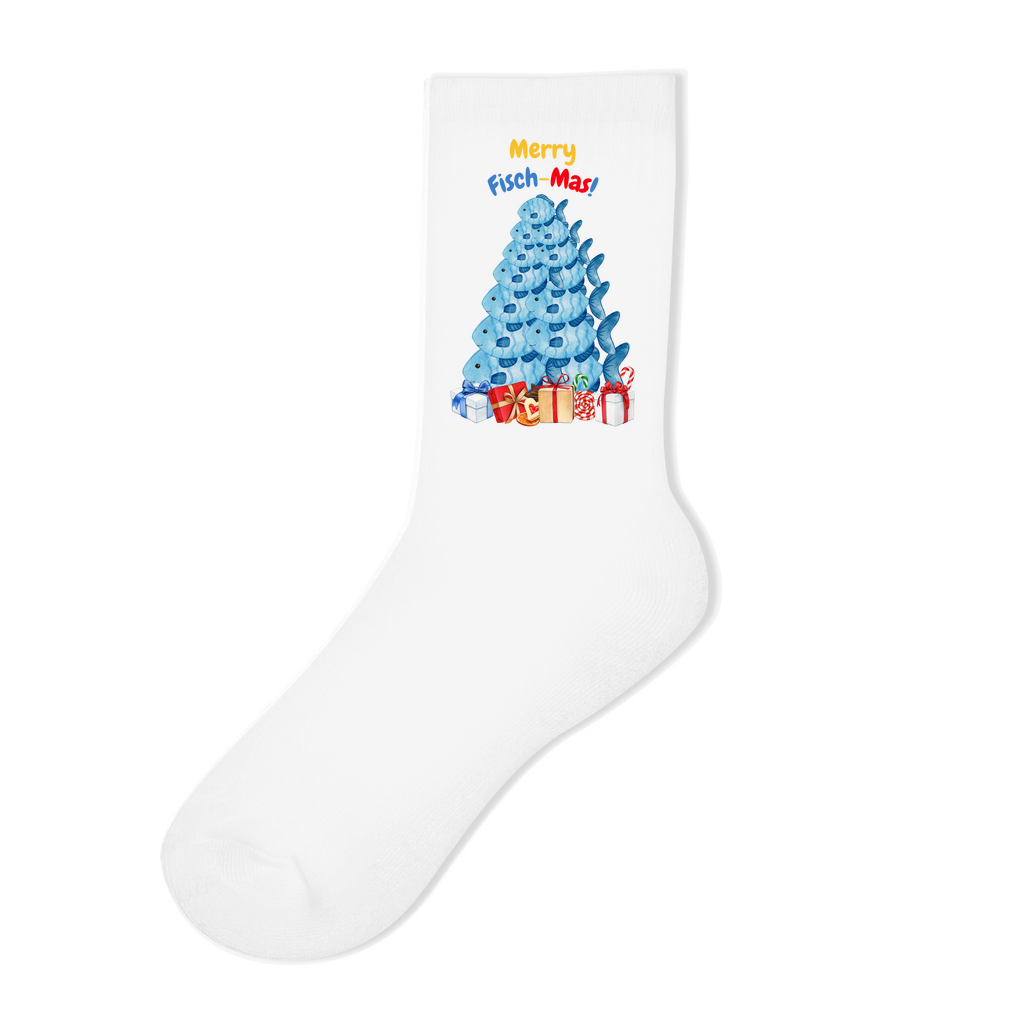Merry Fisch-Mas - Socken