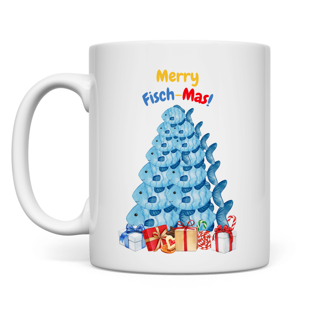 Merry Fisch-Mas - Tasse