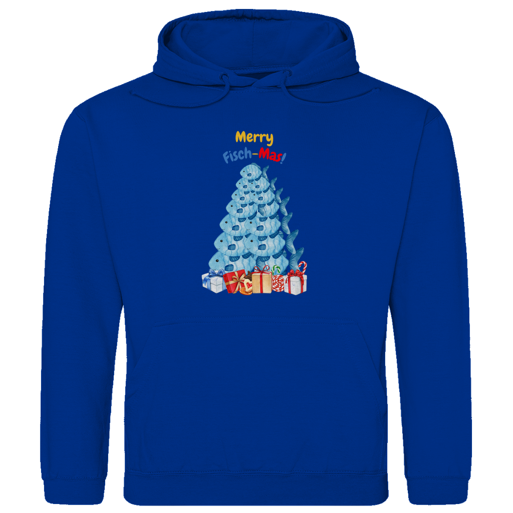 Merry Fisch-Mas - Herren Hoodie