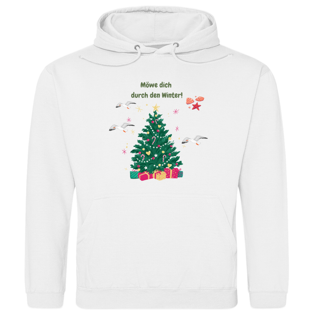 Möwe dich durch den Winter - Herren Hoodie